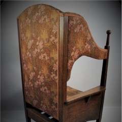 Arts and Crafts armchair in oak