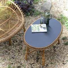 Franco Albini Wicker coffee table