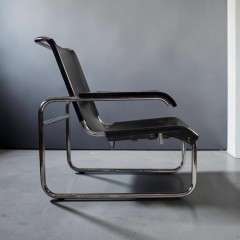 Bauhaus Model B35 Lounge Chair by Marcel Breuer for Thonet