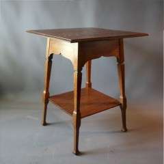 Arts and Crafts oak side table