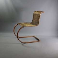 Early rare Mies Van Der Rohe MR10 chair