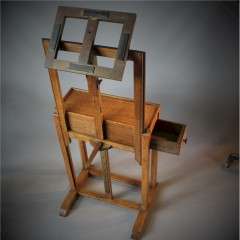 Artist’s adjustable easel by C Roberson & Sons