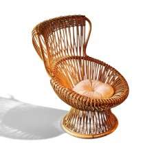 Franco Albini Wicker Armchair