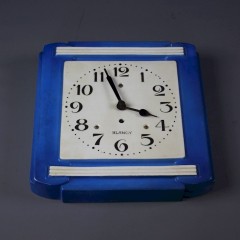 Ceramic art deco Kitchen clock by Blangy