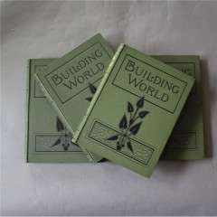 Building World set of four books arts and crafts