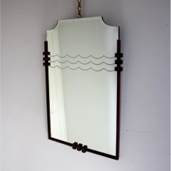 Art Deco wall mirror