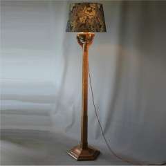 Heals Limed Oak Floor Lamp.
