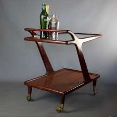 Italian Mid Century serving trolley