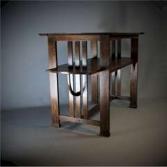 Arts and Crafts side table designed by Leonard Wyburd for Liberty & Co