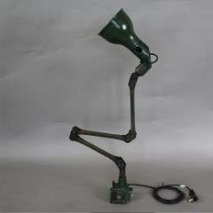 Mek Elek Industrial articulated workshop lamp