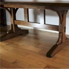 Cotswold School oak refectory table