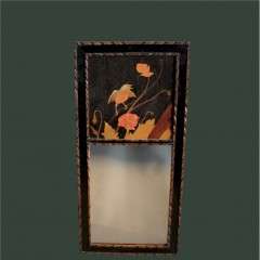 Rowley Galley mirror Bird panel