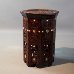 Antique Moorish inlaid table