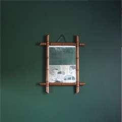  Small Faux Bamboo mirror