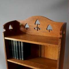 Arts and crafts open bookcase