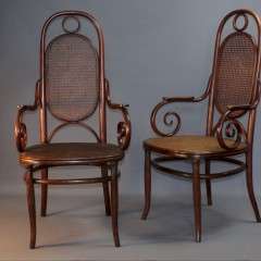Pair of Thonet carver chairs