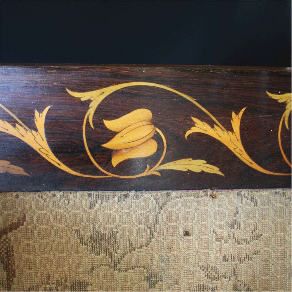 Rare Nouveau throne chair by Walter Cave